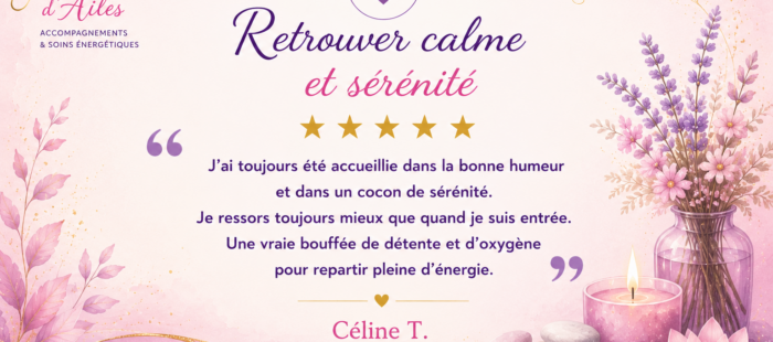 calme et sérénité retrouver le calme
